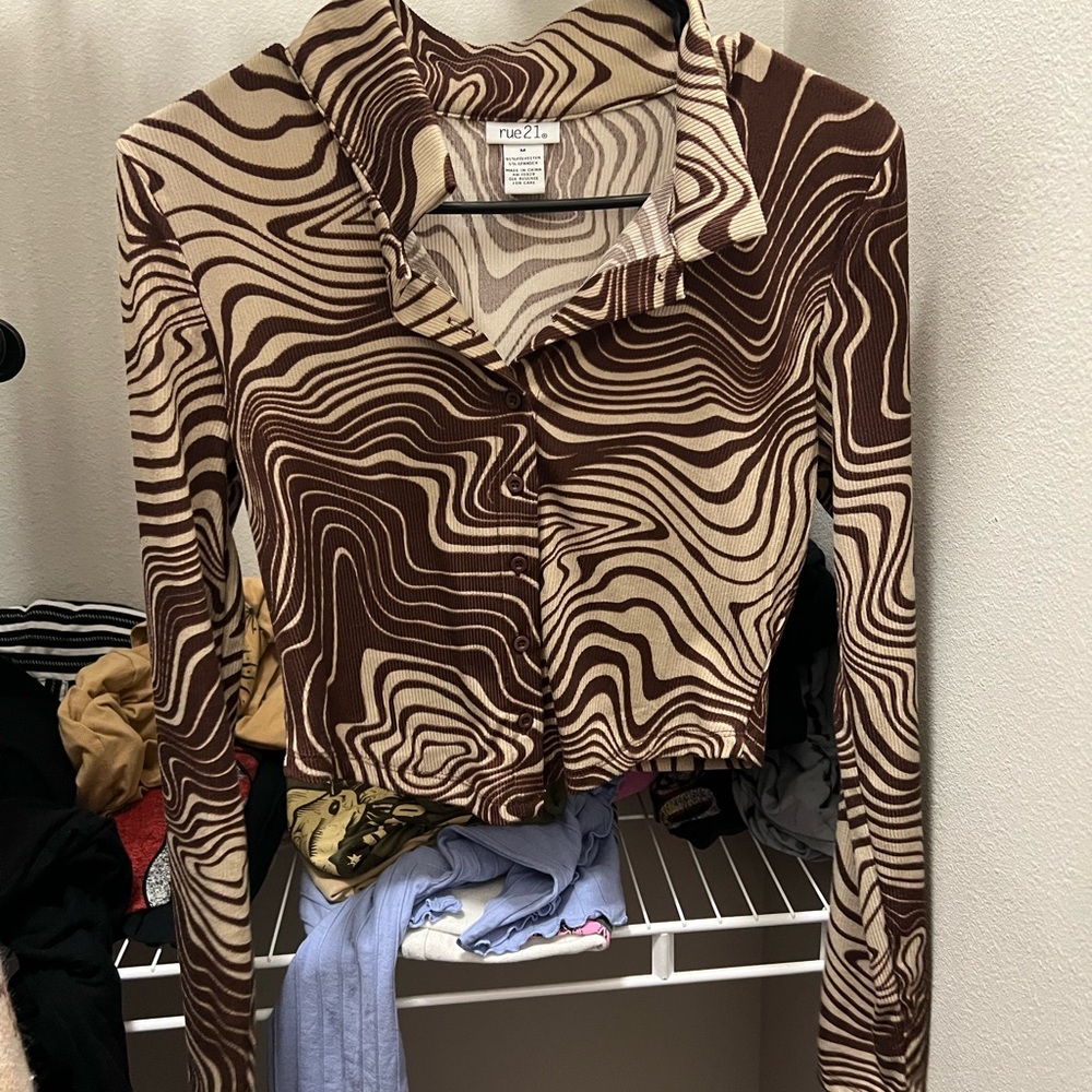 Rue 21 to abstract shirt